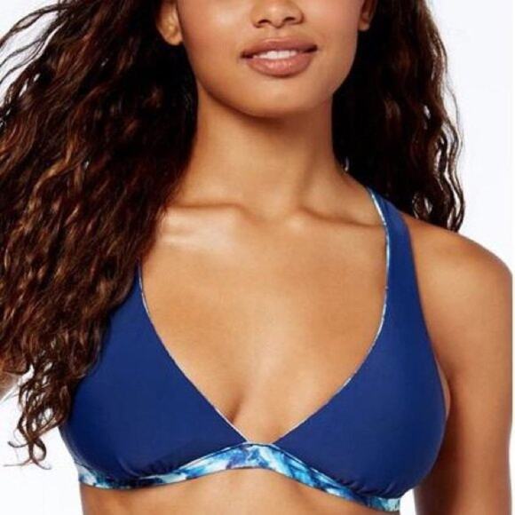 Lucky Brand High Vibes Reversible Bikini Top NWT - Picture 4 of 8